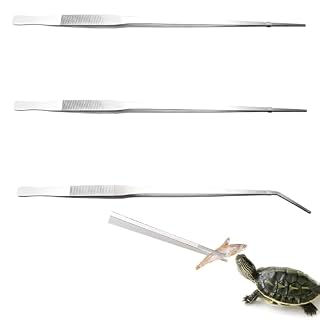 Makoto Nobu lot de 3 pinces inox 27 cm, 2 droites et 1 courbe