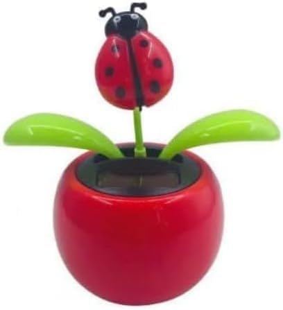 Solar Dancing Flower, Car Dashboard Decorations, Funny Solar Powered Dancing Flower Pot Car Ornaments Flower Swinging Decoration