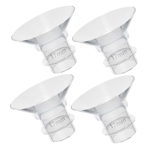 VICASKY 4個 搾乳器コンバータ 調整可能な アクセサリー 洗えるシリコンインサートの交換品 フランジインサート部品 さく乳器用品 便利なフランジインサート ポンプインサート部品 シリカゲル