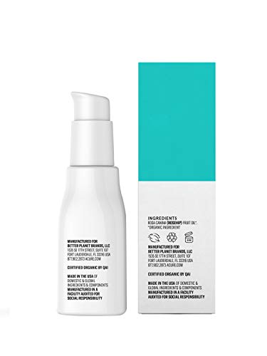 Acure The Essentials Rosehip Oil | 100% Vegan | Versatile - For Any Skin & Hair Care Regimen | Pure, Cold Pressed & Rich In Essential Fatty Acids | For All Skin Types | 1 Fl Oz #TOP2