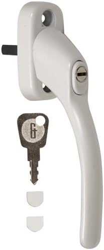 Fab & Fix Tilt & Turn Locking Window Handle (White)