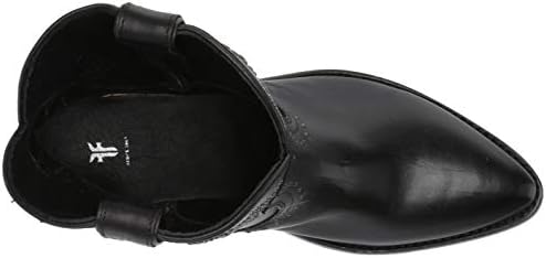 FRYE Women's Billy Stud Short Western Boot, Black, 8.5 M US | Image 4