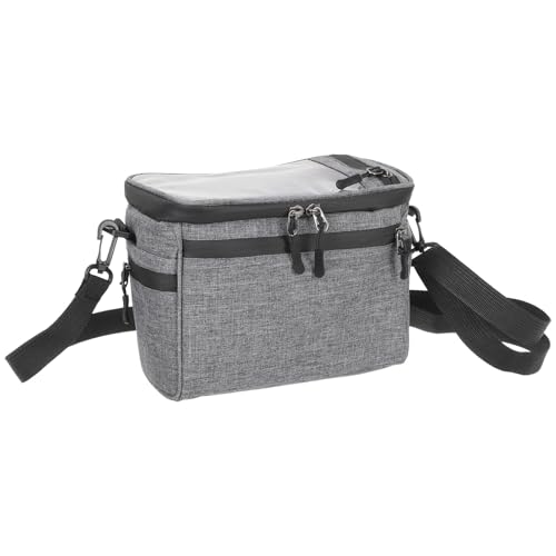 Frcolor 自転車前収納ポーチ 多機能バイクバッグ 耐久性 大容量 携帯電話対応タッチスクリーン マウンテンロード対応