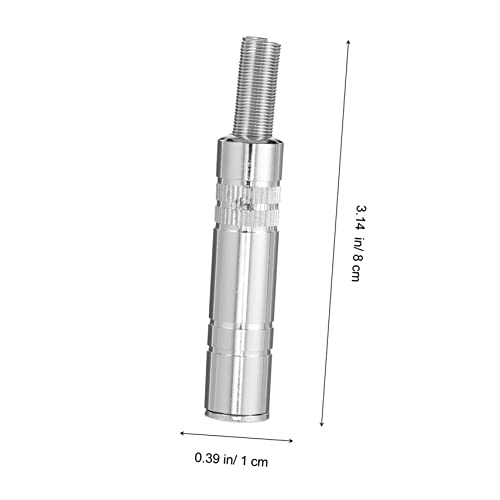 Adaptador de audio con conector de 6.35 mm estéreo miniatura 7