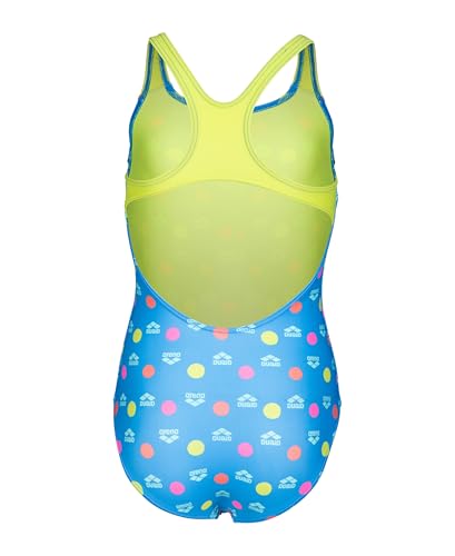 Image of Arena Girls' Arena Feel Multiple Dot Girls' Swim Pro Back Junior Swimsuit Kids Bathing Suit