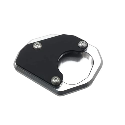 Plaque de support béquille moto Trident 660 en aluminium anodisé - 5
