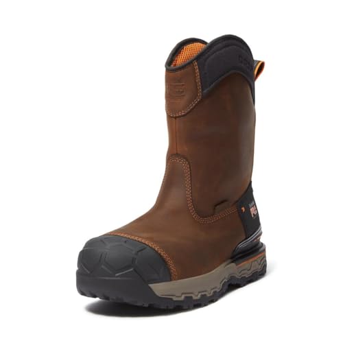 Timberland PRO Men's Boondock Ultralight Pull-on Composite Safety Toe Waterproof Industrial Work Boot