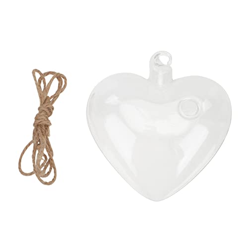 ibasenice Hängender Blumentopf Aus Glas Für Dekoration Klarer Glas Blumenhalter Zum Aufhängen Als Foto Requisite Oder Hotel Dekor