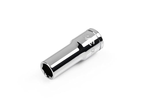 Image of TEKTON 3 /8 Inch Drive x 3 /8 Inch Semi-Deep 6-Point Socket | SHD14010