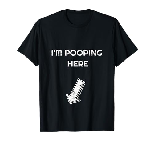 Ileostomy Colostomy Poop T-Shirt for People with Ostomy bags T-Shirt