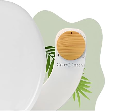 Clean Peach bidet toilette wc - Marque Française - toilette japonaise - garantie 2 ans - wc japonais facile à installer - douchette wc (Droit)