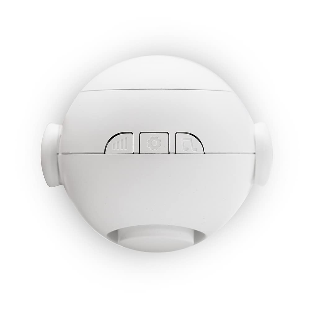 Metronic 495726 - Sirena Inteligente Wi-FI con Sensor de Movimiento inalámbrico Infrarrojos para casa, Oficina, Comercio, Alarma Sonora 100dB, Volumen Ajustable, función SOS
