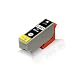 Produktbild 1x kompatible Tintenpatrone für Epson Expression Premium XP-510 XP-520 XP-600 XP-605 XP-610 XP-615 XP-620 C13T2621 4010 T2621 Black 24,5 ml