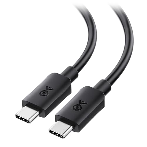 Cable Matters 20Gbps USB C to USB C Monitor Cable - 6ft / 1.8m, Supports Up to [8K@30Hz / 4K@120Hz Video, 240W Charging, 20Gbps Data Transfer], USBC Video Cable, Works with CarPlay, Android Auto