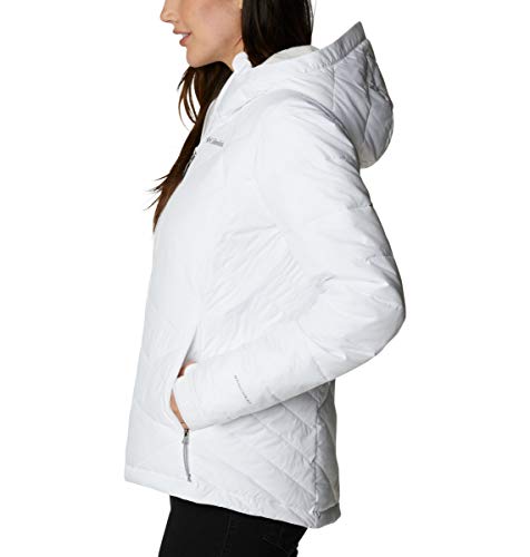 Image of Columbia Women's Heavenly Hooded Jacket, White, Small