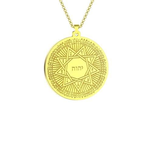 Collier amulette arabe avec pendentif bible islamique le cadeau talisman idéal