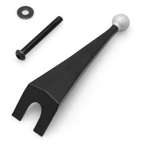 Black Fairing Middle Mount Phone Holder Aluminum Accessory For 2014-2023 FLH Touring Models Cover