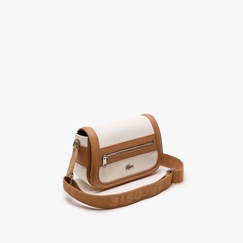 Image of Lacoste womens Flap Crossover Crossbody Bag