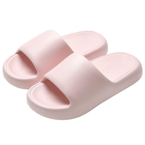 Pillow Slippers for Women Men Slide Sandals Shower Shoes Soft Cloud Slides Cushioned Thick Sole