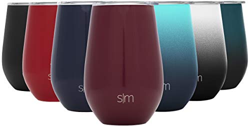 Simple Modern Spirit 350 mL Termo Taza - Vaso Termico de Viaje, Copas de Vino o Café para Llevar Acero Inoxidable…