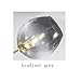 Produktbild Nordic Moderne Zweig Anhänger mit LED-Leuchten Hängependelleuchte for Esszimmer Küche Luster Lighting Chandeliers YFJFJ Store (Body Color : Gradient Gray, Size : Black Body)