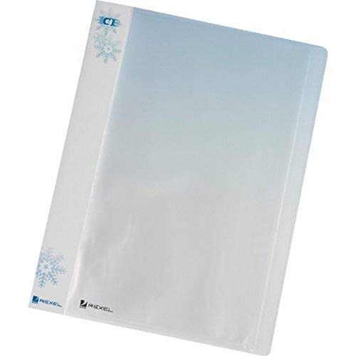 Image of Rexel Ice Display Book 40 Pockets A4 Clear Covers Ref 2102041 [Pack of 10]