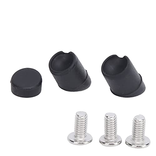 Stylebest Tornillos de Guardabarros Trasero de Scooter Eléctrico Cubierta de Tapa de Goma para M365 con Material de Silicona Duradero y Fuerte Flexibilidad 3 Unidades