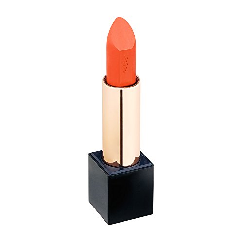 PONY EFFECT Outfit Velvet Lipstick #Urban Scarlett 3.5g, 0.12 Ounces, Semi-matte lipstick, Moisturizing lip color, Soft formula, Blends smoothly, Long Lasting lips, Waterproof, Fashionable orange