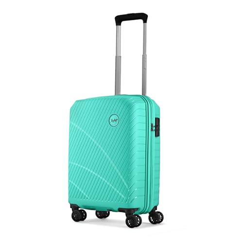 Skybags Streax | Cabin Trolley Bag, 55 Cm, Small Hardside Luggage...
