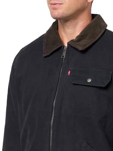 Image of Levi's Men's Workwear Cotton Canvas Corduroy Collar Depot Jacket