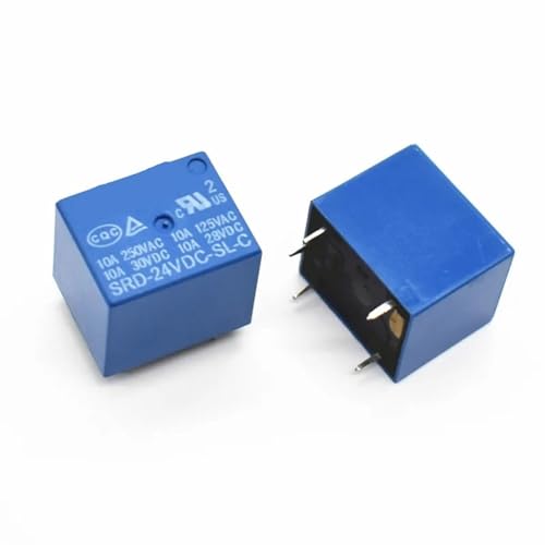 Relais de puissance 24V CC SRD-24VDC-SL-C T73 pour réparer une carte électronique
