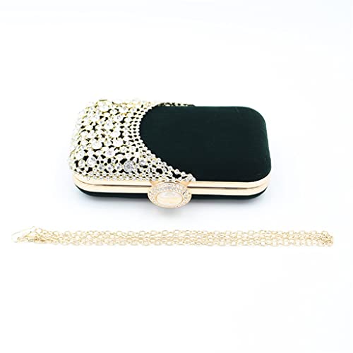 JJZXD ベルベット合金ディナーバッグセレブリティバンケット