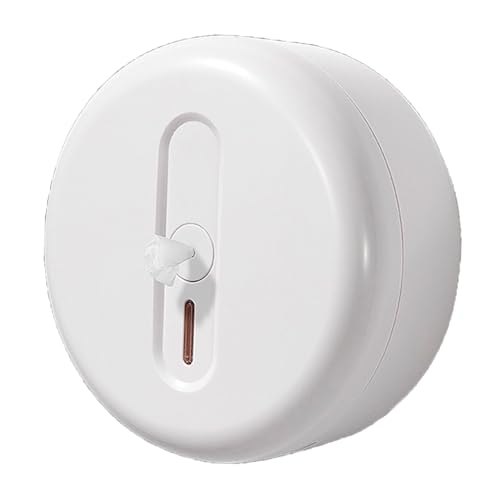 Soporte de papel higiénico de pared de plástico con extracción central 8