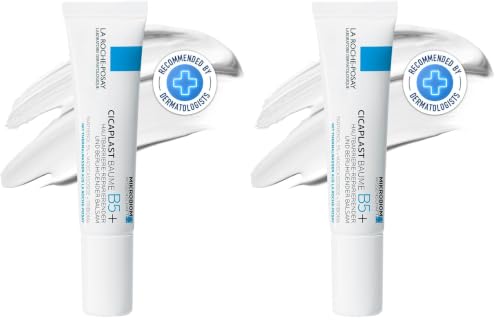 Image of La Roche-Posay Cicaplast Baume B5+ Repair Moisturiser Balm, 15ml (Pack of 2)