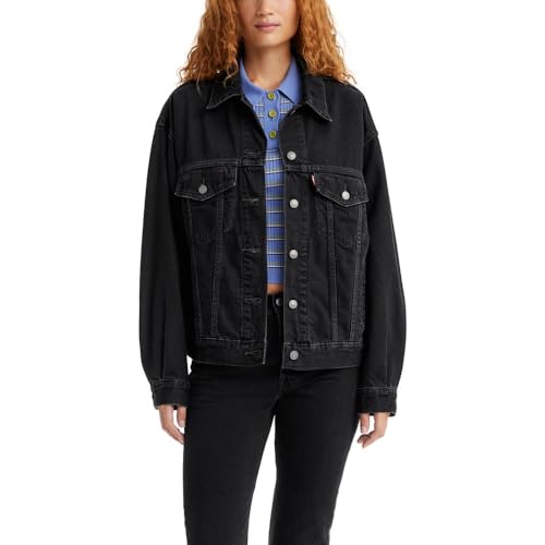 Levi's Women's 90s Trucker Jacket (Also Available in Plus), (New) Road Less Traveled LG