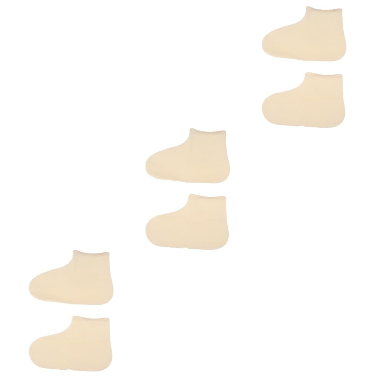 GLSTOY 3 Pairs Boot Covers for Men Reusable Rain Boot Overshoes Waterproof Shoe Protectors