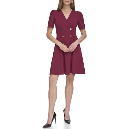 Robe à manches courtes DKNY la tenue idéale du bureau au dîner