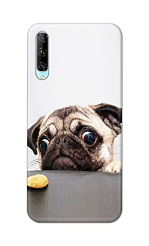 Image of PRINTFIDAA� Printed Hard Back Cover Case for Honor 9X Pro | Huawei Y9s Back Cover (Pug Dog) -2808