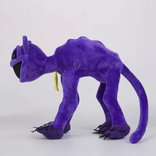 Image of Cute Purple Big Smile Dog Plush