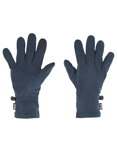 Gant Jack Wolfskin Real Stuff homme polaire noire hiver et automne