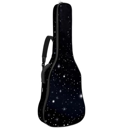 Housse guitare acoustique ciel étoilé pour transporter votre musique à l'abri de l'eau