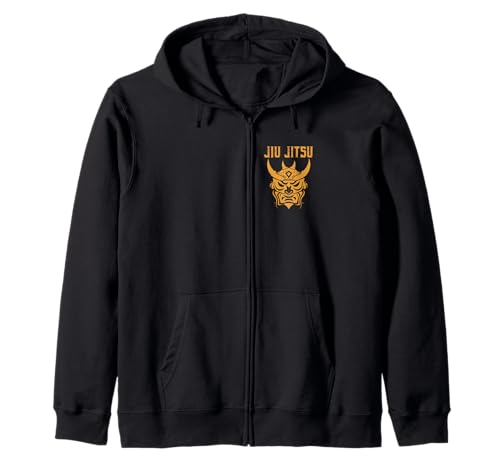 Demonio japonés Oni Kabuki Jiu-jitsu Sudadera con Capucha