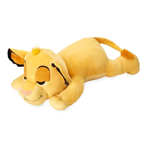 Disney Store Cuddleez Plush - Simba - Big Plush - Super Soft & Huggable Toy for Fans & Kids of All Ages - Perfect Collectible Gift, Plushy