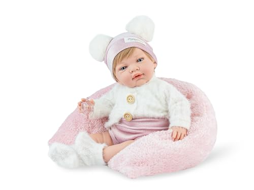 Reborn Sweet Baby Angora Estuche con Peso Cuerpo Articulado