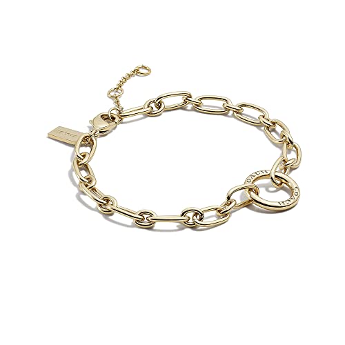 COACH Chain Link Bracelet Gold One Size
