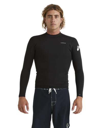 Quiksilver Mens Everyday Sessions 1.5mm Wetsuit Jacket - Black | Small