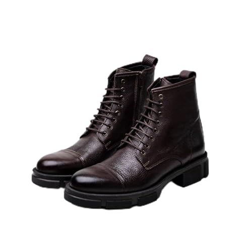 Bottes urbaines massives de haute qualité avec finitions soignées noirs