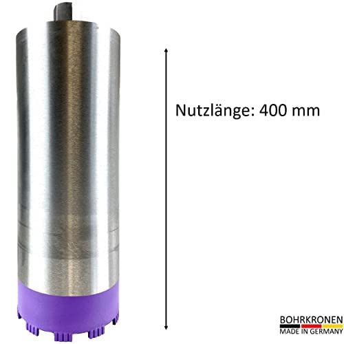 Couronne De Forage Diamantée Avec Segment Turbo, 68 Mm Et Adaptateur