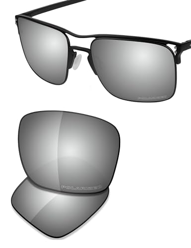 Image of SAUCER Premium Replacement Lenses & Nosepads for Oakley Holbrook Ti OO6048 | UV400 Protection, Anti-Scratch, Precise Fit