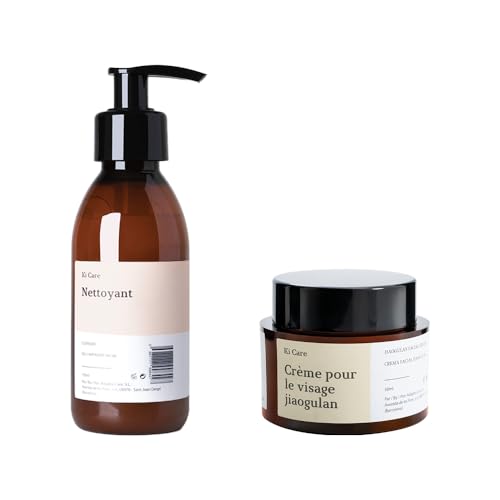 Paquete de Rutina Facial: Crema Hidratante Facial con Jiaogulan